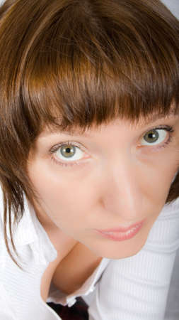 mature babe looking at youの写真素材