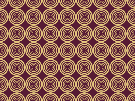 Seamless pattern with circles. Modern stylish texture. Vector illustration.のイラスト素材