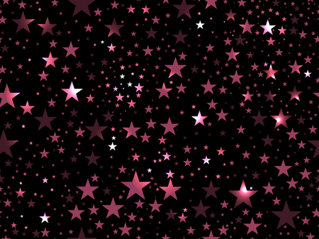Stars seamless pattern. Magic star pattern. Outer space. Vector illustration.のイラスト素材