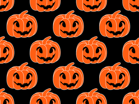 Halloween patternのイラスト素材