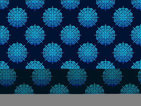 Christmas pattern with snowflakes