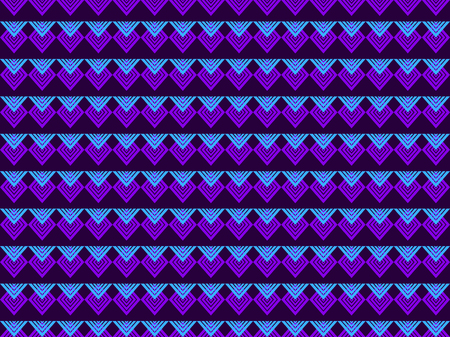 Geometric seamless pattern. Blue and violet color, wrapping paper. Vector illustrationのイラスト素材