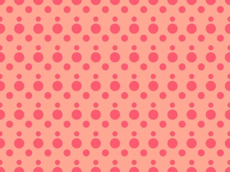 Dotted pop art seamless pattern in 1960s style. Background for brochures, promotional material and wallpaper. Vector illustrationのイラスト素材