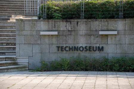 Landscape of Techno museum Mannheim Baden Wurttemburg