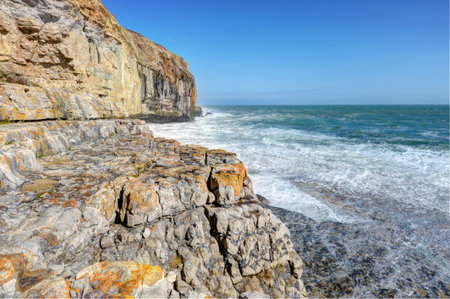 Jurassic coastの写真素材