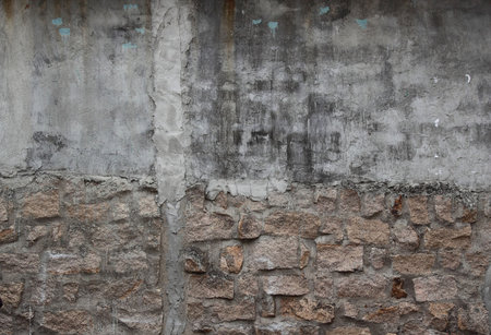 stone wall as backgroundの写真素材