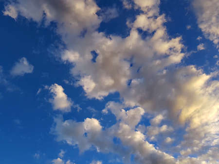 Dramatic cloud scene backgroundの写真素材