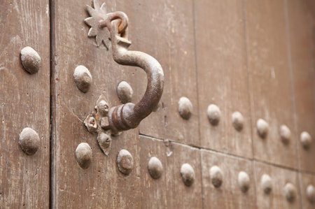 wooden gate の写真素材