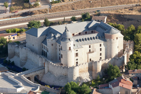 Medieval castle of Simancas in Valladolid, Spain, now the General Archive of old documents
