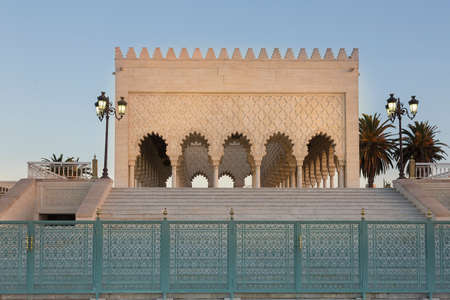 Mausoleum of Mohammed V. Rabat, Moroccoの写真素材