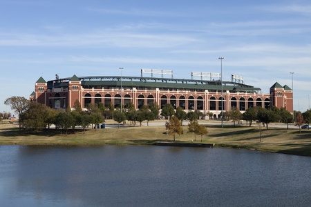 Arlington, Texas, USA - November 29, 2011: Rangers Ballpark in Arlington, Texas. (opened on April 1, 1994 ), is home to the American Leagueのeditorial素材