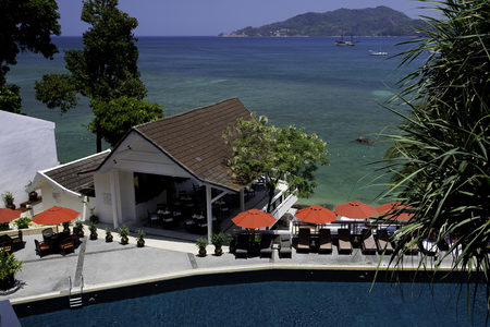 Beautiful and tranquil location in Phuket, Thailandの写真素材