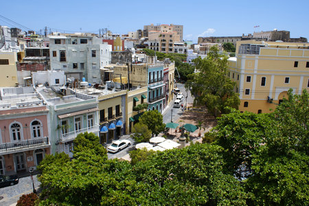 Old San Juan, Puerto Ricoの写真素材