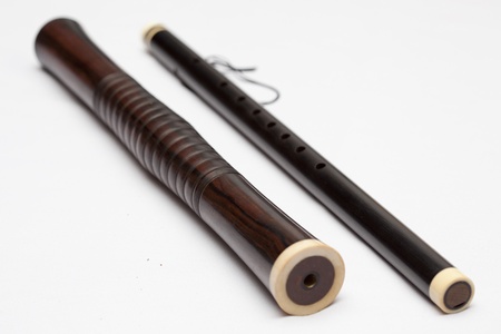 Thai wooded fluteの写真素材