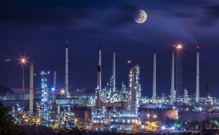 Refinery industrial plant の写真素材