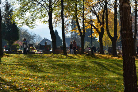 All Saints Day, Slovakiaのeditorial素材