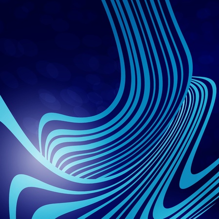 background with waves of lightのイラスト素材