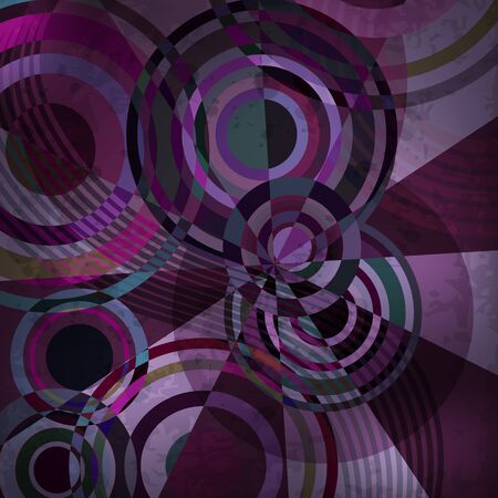stylish retro backgroundのイラスト素材