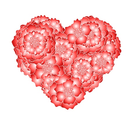 Seamless valentine patternのイラスト素材