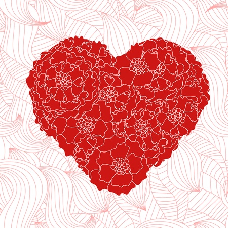 Seamless valentine patternのイラスト素材