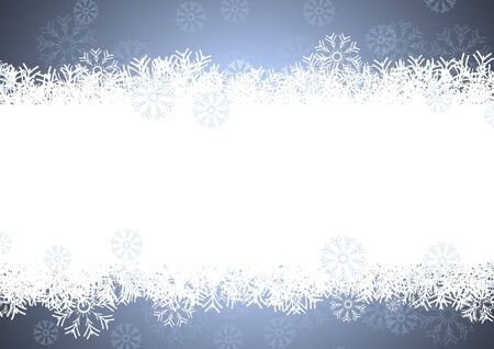 snowflakes background for winter and christmas themeのイラスト素材