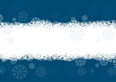 snowflakes background for winter and christmas themeのイラスト素材