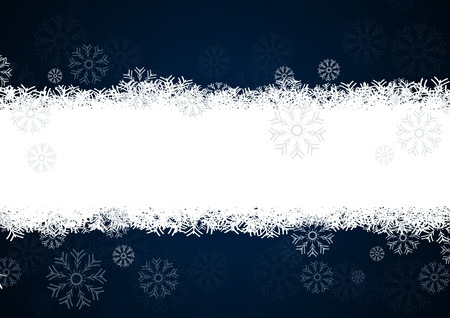 snowflakes background for winter and christmas themeのイラスト素材