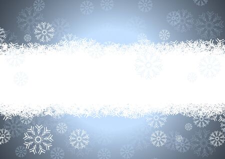 snowflakes background for winter and christmas themeのイラスト素材