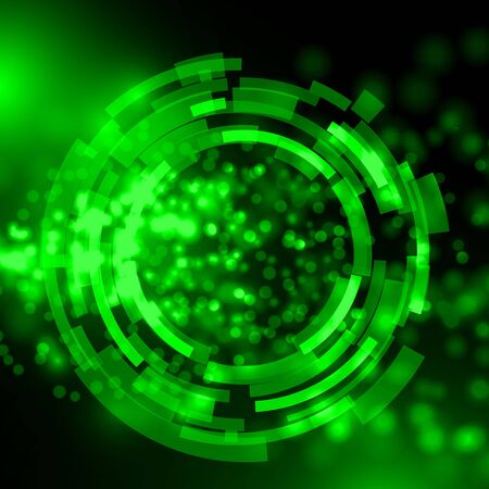 Green stylish fantasy background のイラスト素材