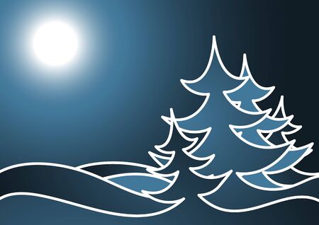 Christmas treeのイラスト素材