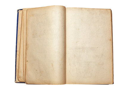 old open book 