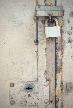 old grunge rusty zinc wallの写真素材