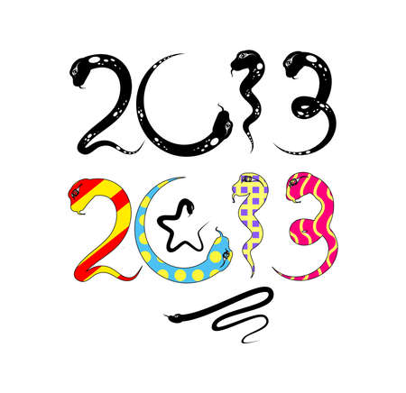 illustration of snakeのイラスト素材