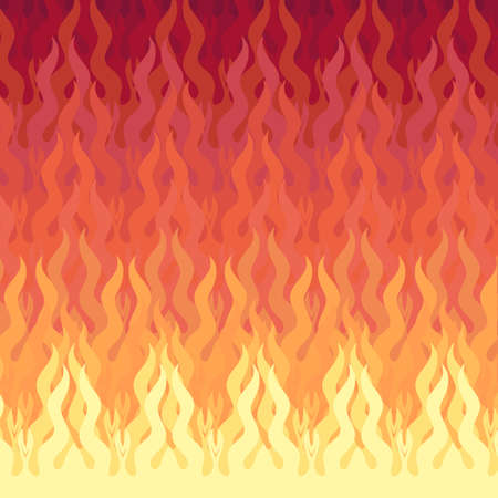 vector illustration of the red flame backgroundのイラスト素材