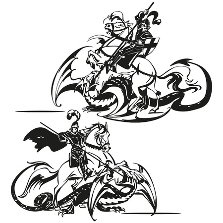 St George themesのイラスト素材