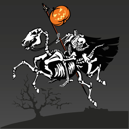 Headless rider 1のイラスト素材