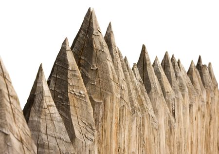 Old stockadeの写真素材