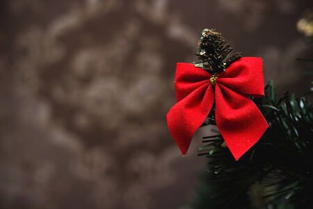 Christmas bowの写真素材