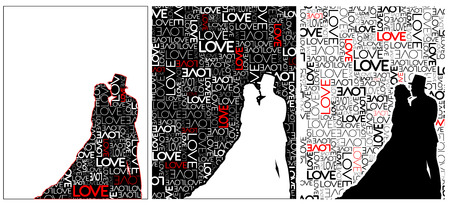 couple posterのイラスト素材