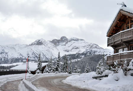 The Mountain Roadの写真素材