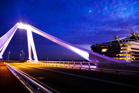Shining bridgeの写真素材