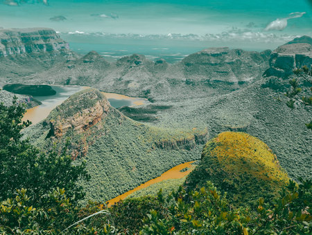 View of the Grand Canyon National Park, Arizona, United States.