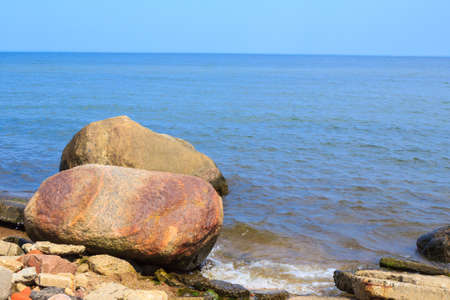 Sea ocean and beach landscape.の写真素材