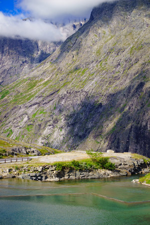 Trollstigen center area, Trollstigveien Plateau, Norway Europe