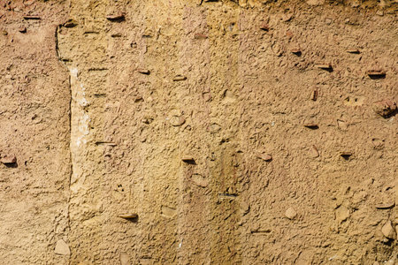 Old clay house wall detail. El Chorrillo film location, Sierra Alhamilla in Andalucia Spain.