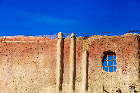 Movie location, movie village El Chorrillo in Sierra Alhamilla, Spain. tourist attractionsの写真素材