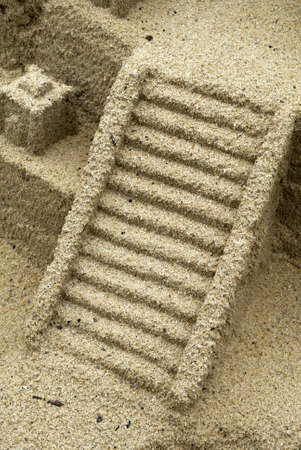 Shaky unsteady stairway of successの写真素材