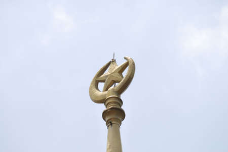 Sultan Mosque in Singapore.  Named in honour of the Sultan of Singapore.  One of Singapore's most famous religious buildingsの写真素材