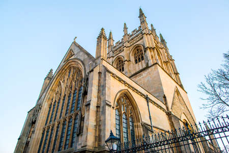 Building in Oxford with historical architectureのeditorial素材