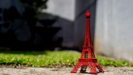 The red eiffelの写真素材